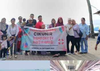 Silaturahmi Penuh Semangat! Family Gathering Remaja Muslim (RAMUS) Masjid Al-Hidayah Berlangsung Meriah di Pantai Anyer