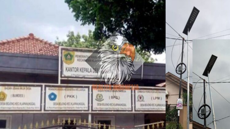 Dugaan Korupsi PJU Desa Bojong – Anggaran Fantastis,Proses Gelap,Pejabat Pilih Bungkam