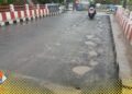 Jembatan Cibarengkok Baru Sebulan Diresmikan, Kini Sudah Rusak dan Berlubang