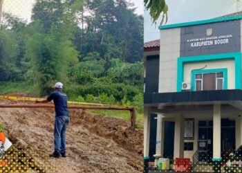 Segel Negara Dicopot Sepihak, Pembiaran Pemerintah Kecamatan Jonggol Dipertanyakan