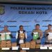Perang Tanpa Kompromi! 80 Kasus Narkotika & Obat Berbahaya Dibongkar, 98 Tersangka Diringkus di Kota Bekasi